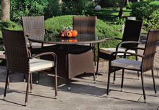 Bergamo - garden Table and Chairs