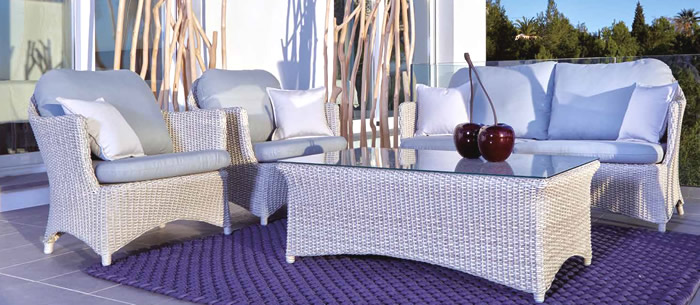 Joenfa Agua Del Mar Matis Luxury Garden Sofa Set
