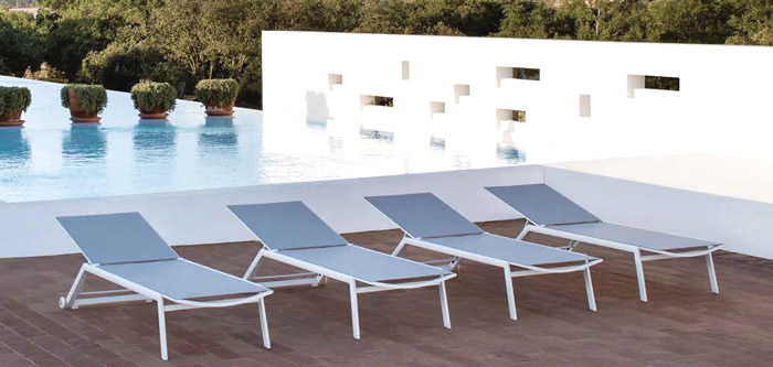 Skyline Miami Double Chaise Lounger