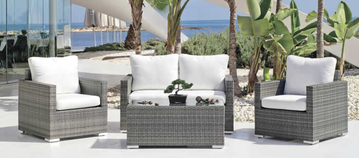 Doha Rattan Sofa Set