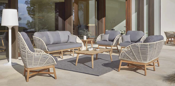 Skyline Design Alaska Luxury Garden Sofa Set