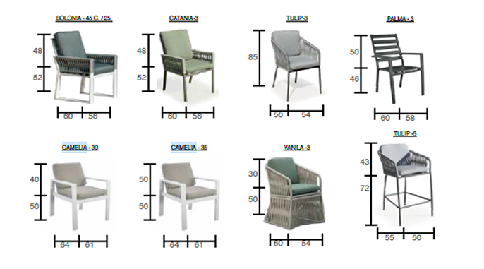 Copacabana Dining Set