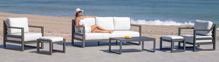 Dublian Aluminium Garden Sofa Set