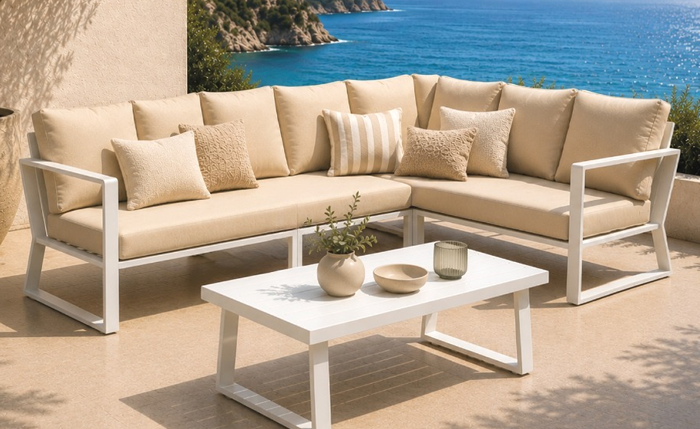 Aluminium Corner Sofa Offer
