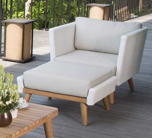 Pob Garden Archair and Ottoman
