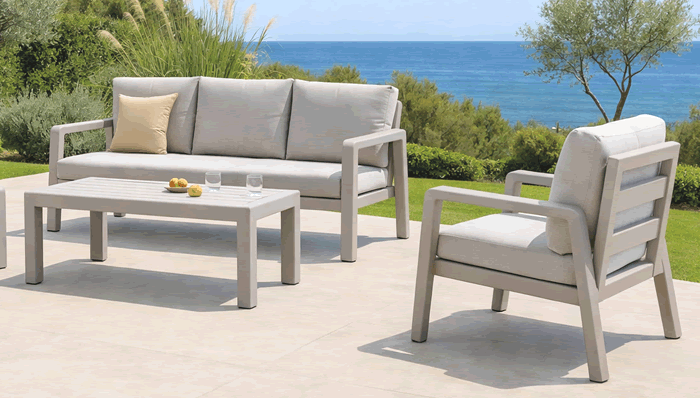Carmel Aluminium Garden Sofa Set