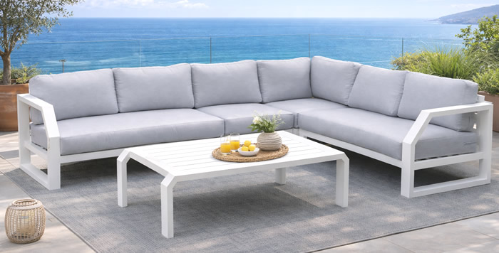 Zafiro Aluminium Garden Sofa Set