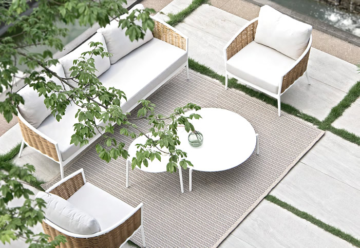 Joenfa Agua Del Mar Muses Luxury Garden Sofa Set