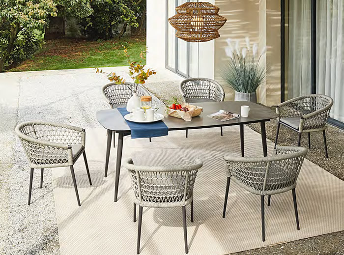 Joenfa Agua Del Mar Nudos Dining Set