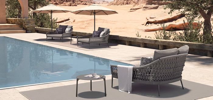 Joenfa Agua Del Mar Nudos Daybed