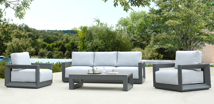 Onix Aluminium Sofa 