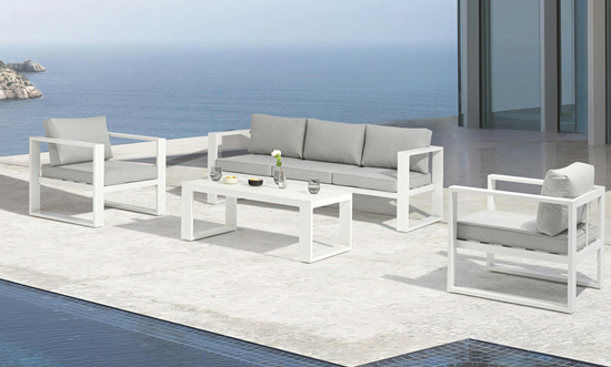 Mooma Niland White outdoor furniture