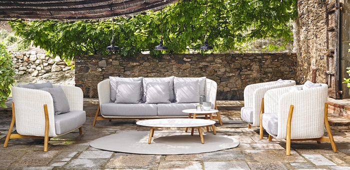 Point 1920 Round Luxury Garden Sofa Set