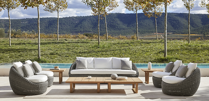 Point 1920 Heritage Curve Luxury Garden Sofa Set