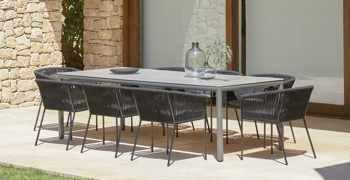 Point 1920 Weave Luxury Garden Dining Set