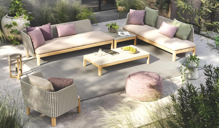 Royal Botania Calypso Luxury Garden Sofa Set