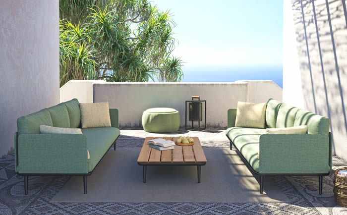 Royal Botania Styletto Luxury Garden Sofa Set