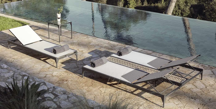 Skyline Design Ribs Single & Double Lounger