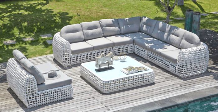 Skyline Design Dynasty Luxury Garden Sofa Set