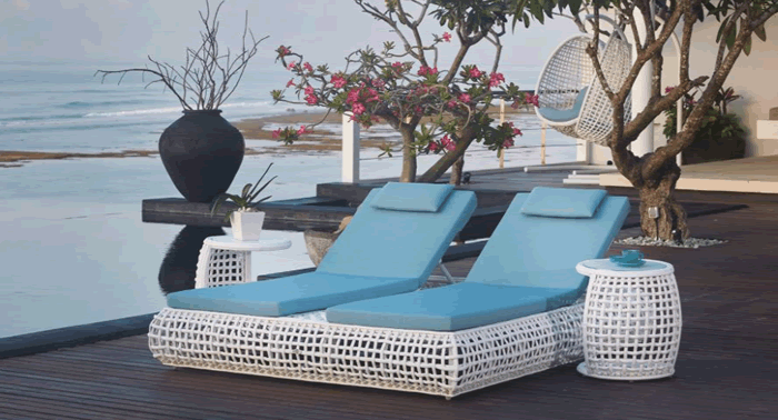 Skyline Design Dynasty Double Lounger